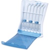 image:imageWaterpik 6 Replacement Tips with Case for Hygienic Storage amp Travel TS100E  Genuine Waterpik Brand Includes 2 Precision 2 Orthodontic 2 Plaque Seeker Water Flosser Tip Refill Heads Nozzles6 Count Pack of 1