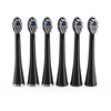 image:imageWaterpik Full Size SonicFusion Replacement Brush Heads 2 Count Black  Genuine Waterpik Brand With Covers SFFB2EB Replace Every 3 MonthsBlack