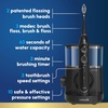 image:imageWaterpik SonicFusion Flossing Electric Toothbrush Water Flosser Black  2in1 Combo with 3 Modes for Daily Gum Health amp Cleaning Teeth Braces Implants ADA Accepted SF04 Packaging May VaryBlack
