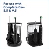 image:imageWaterpik Triple Clean Replacement Brush Heads Black OTRB3WB 3 Count Pack of 1 for Complete Care 55 and 95 Models CC02 WP812822842Black