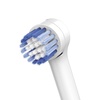 image:imageWaterpik Triple Clean Replacement Brush Heads Black OTRB3WB 3 Count Pack of 1 for Complete Care 55 and 95 Models CC02 WP812822842White