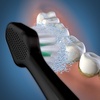 image:imageWaterpik Triple Sonic Tooth Brush Heads Replacement Complete Care STRB3WW 3 Count Pack of 1 WhiteBlack