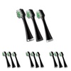 image:imageWaterpik Triple Sonic Tooth Brush Heads Replacement Complete Care STRB3WW 3 Count Pack of 1 WhiteBlack