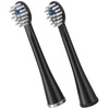 image:imageWaterpik Compact SonicFusion Replacement Brush Heads 2 Count Black  Genuine Waterpik Brand No Brush Head Covers SFRB2EB Replace Every 3 MonthsBlack