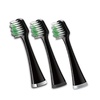 image:imageWaterpik Triple Sonic Tooth Brush Heads Replacement Complete Care STRB3WW 3 Count Pack of 1 WhiteBlack
