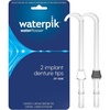 image:imageWaterpik Water Flosser Implant Denture Replacement Tips 2 Count DT100E  Genuine Waterpik Brand Refill Nozzles Heads for Fixed Implant Bridges amp Dentures Assorted Colors Replace Every 6 Months2 Count Pack of 5