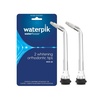 image:imageWaterpik Whitening Water Flosser Replacement Tip Orthodontic White amp Black 2 Count