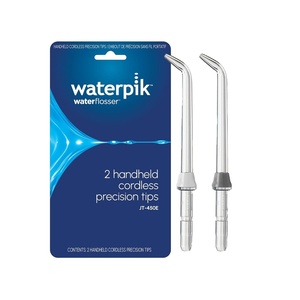 image:imageWaterpik Handheld Water Flosser Precision Replacement Tips 2 Count JT450E  Genuine Waterpik Brand Refill Nozzles Heads for Every Day Gum Health Assorted Colors Replace Every 6 Months2 Count Pack of 1