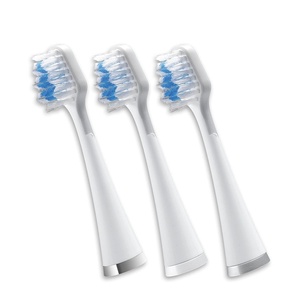 image:imageWaterpik Triple Sonic Tooth Brush Heads Replacement Complete Care STRB3WW 3 Count Pack of 1 WhiteWhite