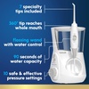 image:imageWaterpik Aquarius Countertop Water Flosser with 10 Settings 7 Tips Blue  For Daily Home Gum Health Dental Braces Implants Teeth Cleaning Multiple Users ADA Accepted WP663 Packaging May VaryWhite