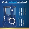 image:imageWaterpik Aquarius Countertop Water Flosser with 10 Settings 7 Tips Blue  For Daily Home Gum Health Dental Braces Implants Teeth Cleaning Multiple Users ADA Accepted WP663 Packaging May VaryBlue