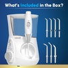 image:imageWaterpik Aquarius Countertop Water Flosser with 10 Settings 7 Tips Blue  For Daily Home Gum Health Dental Braces Implants Teeth Cleaning Multiple Users ADA Accepted WP663 Packaging May VaryWhite