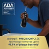 image:imageWaterpik Cordless Advanced Portable Water Flosser Rechargeable White  3 Settings 4 Tips Travel Bag for Gums Teeth Dental Braces Implants Shower Use ADA Accepted WP580 Packaging May VaryBlack