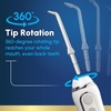image:imageWaterpik Cordless Advanced Portable Water Flosser Rechargeable White  3 Settings 4 Tips Travel Bag for Gums Teeth Dental Braces Implants Shower Use ADA Accepted WP580 Packaging May VaryWhite
