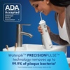 image:imageWaterpik Cordless Pearl Portable Water Flosser Rechargeable White  2 Settings 4 Tips for Daily Gum Health amp Cleaning Teeth Dental Braces Implants ADA Accepted WF13 Amazon ExclusivePearl White