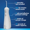 image:imageWaterpik Cordless Pearl Portable Water Flosser Rechargeable White  2 Settings 4 Tips for Daily Gum Health amp Cleaning Teeth Dental Braces Implants ADA Accepted WF13 Amazon ExclusivePearl White