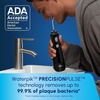 image:imageWaterpik Cordless Pearl Portable Water Flosser Rechargeable White  2 Settings 4 Tips for Daily Gum Health amp Cleaning Teeth Dental Braces Implants ADA Accepted WF13 Amazon ExclusivePearl Black