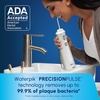 image:imageWaterpik Cordless Pearl and Sensonic Rechargeable Electric Toothbrush and Water Flosser Combo Complete Dental Care for Teeth Gums Braces and Travel  ADA Accepted White