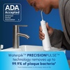 image:imageWaterpik Cordless Pulse 3100 Portable Water Flosser Rechargeable White  2 Settings 1 Precision Tip amp 1 Tongue Cleaner Tip for Fresh Breath Travel Shower Use ADA Accepted WF20 Amazon ExclusiveWhite