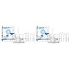 image:imageWaterpik ION Rechargeable Water Flosser with 10 Settings 7 Tips White  Portable Cordless Countertop for at Home Daily Gum Health Dental Braces Implants ADA Accepted WF12 Packaging May VaryIon White