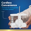 image:imageWaterpik ION Rechargeable Water Flosser with 10 Settings 7 Tips White  Portable Cordless Countertop for at Home Daily Gum Health Dental Braces Implants ADA Accepted WF12 Packaging May VaryIon White
