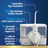 image:imageWaterpik ION Rechargeable Water Flosser with 10 Settings 7 Tips White  Portable Cordless Countertop for at Home Daily Gum Health Dental Braces Implants ADA Accepted WF12 Packaging May VaryIon White