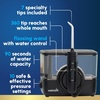 image:imageWaterpik ION Rechargeable Water Flosser with 10 Settings 7 Tips White  Portable Cordless Countertop for at Home Daily Gum Health Dental Braces Implants ADA Accepted WF12 Packaging May VaryIon Black