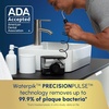 image:imageWaterpik ION Rechargeable Water Flosser with 10 Settings 7 Tips White  Portable Cordless Countertop for at Home Daily Gum Health Dental Braces Implants ADA Accepted WF12 Packaging May VaryIon Black