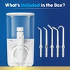 image:imageWaterpik Promax Countertop Water Flosser SmartAdvance 10 Settings 5 Tips  Small and Quiet for Home Daily Gum Health Dental Braces Implants Teeth Cleaning Multiple Users ADA Accepted WF23Small