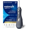 image:imageWaterpik Cordless Advanced Portable Water Flosser Rechargeable White  3 Settings 4 Tips Travel Bag for Gums Teeth Dental Braces Implants Shower Use ADA Accepted WP580 Packaging May VaryGray