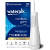 image:imageWaterpik Cordless Gem 5100 Portable Water Flosser Rechargeable White  2 Settings 3 Tips Travel Mode amp Bag for Gums Teeth Braces Implants Shower Use ADA Accepted WF27 Packaging May VaryWhite