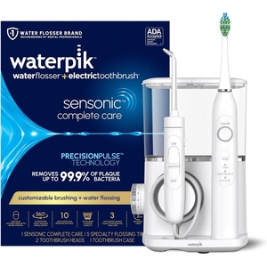 image:imageWaterpik Sensonic Complete Care Water Flosser amp Electric Toothbrush Combo