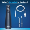 image:imageWaterpik Cordless Pulse 3100 Portable Water Flosser Rechargeable CyanBlue