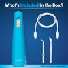 image:imageWaterpik Cordless Pulse 3100 Portable Water Flosser Rechargeable CyanCyan