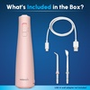 image:imageWaterpik Cordless Pulse 3100 Portable Water Flosser Rechargeable CyanPink